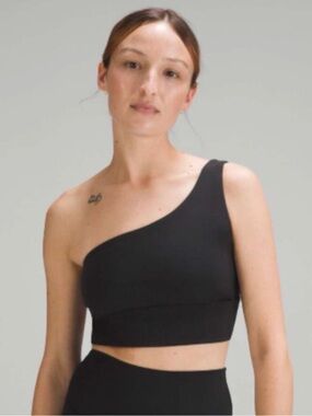 lululemon Align™ Asymmetrical Bra A/B Black Size 6